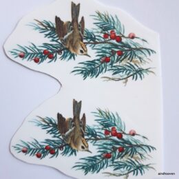 Siirdepilt " 2 lindu oksal"