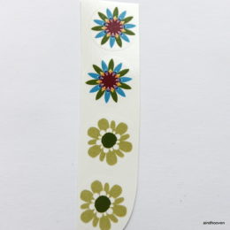 Siirdepilt "4 värvilist  lille"