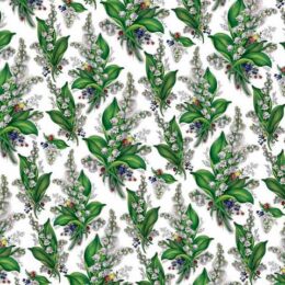 Mustriline siirdepilt "Piibelehed" 22x22cm