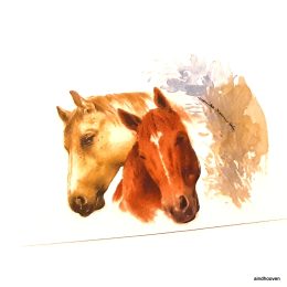 Siirdepilt "Hobuse pead 2."65mm