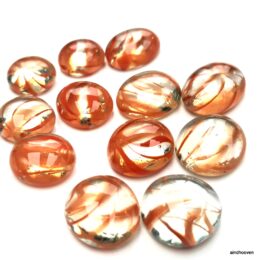 Klaashelmes "oranź+"1tk.  1,8cm