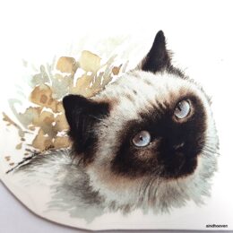 Siirdepilt " Ragdoll kass" 8cm