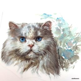 Siirdepilt " Pärsia kass" 8cm