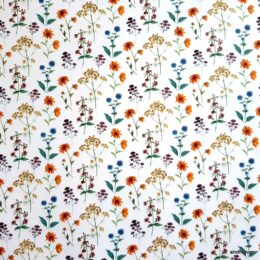 Mustriline siirdepilt "Wild flowers" 22x22cm