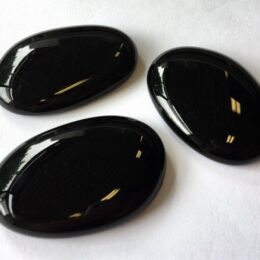Klaashelmes"Must ovaal"opaak 30mm
