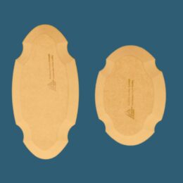 Erikujulised ovaal vormid kompl. 2tk