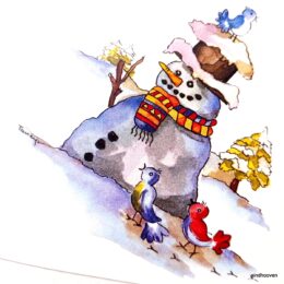 Siirdepilt "Lumememm " 90mm