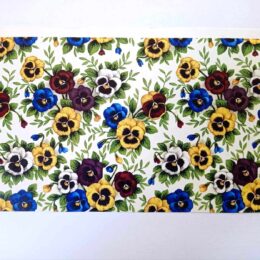 Mustriline siirdepilt "Võõrasemad" 22x11cm